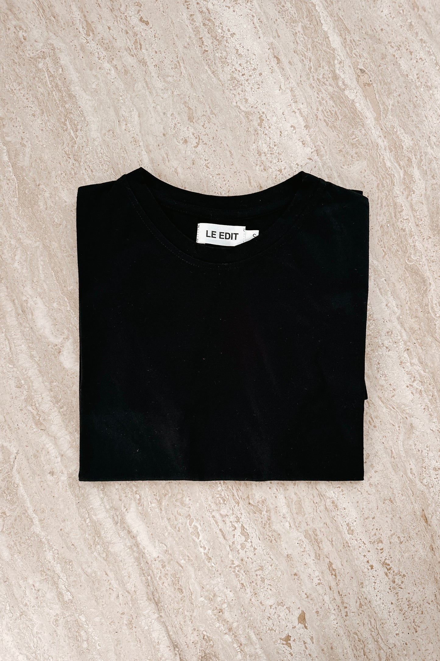 Organic Cotton Classic Box Tee Black