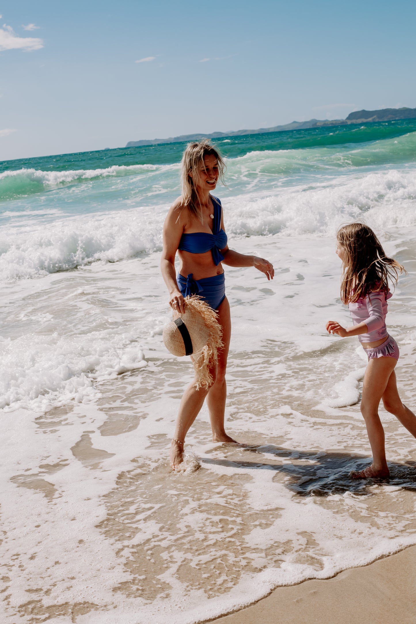 Grecian Bikini Bottoms Lagoon