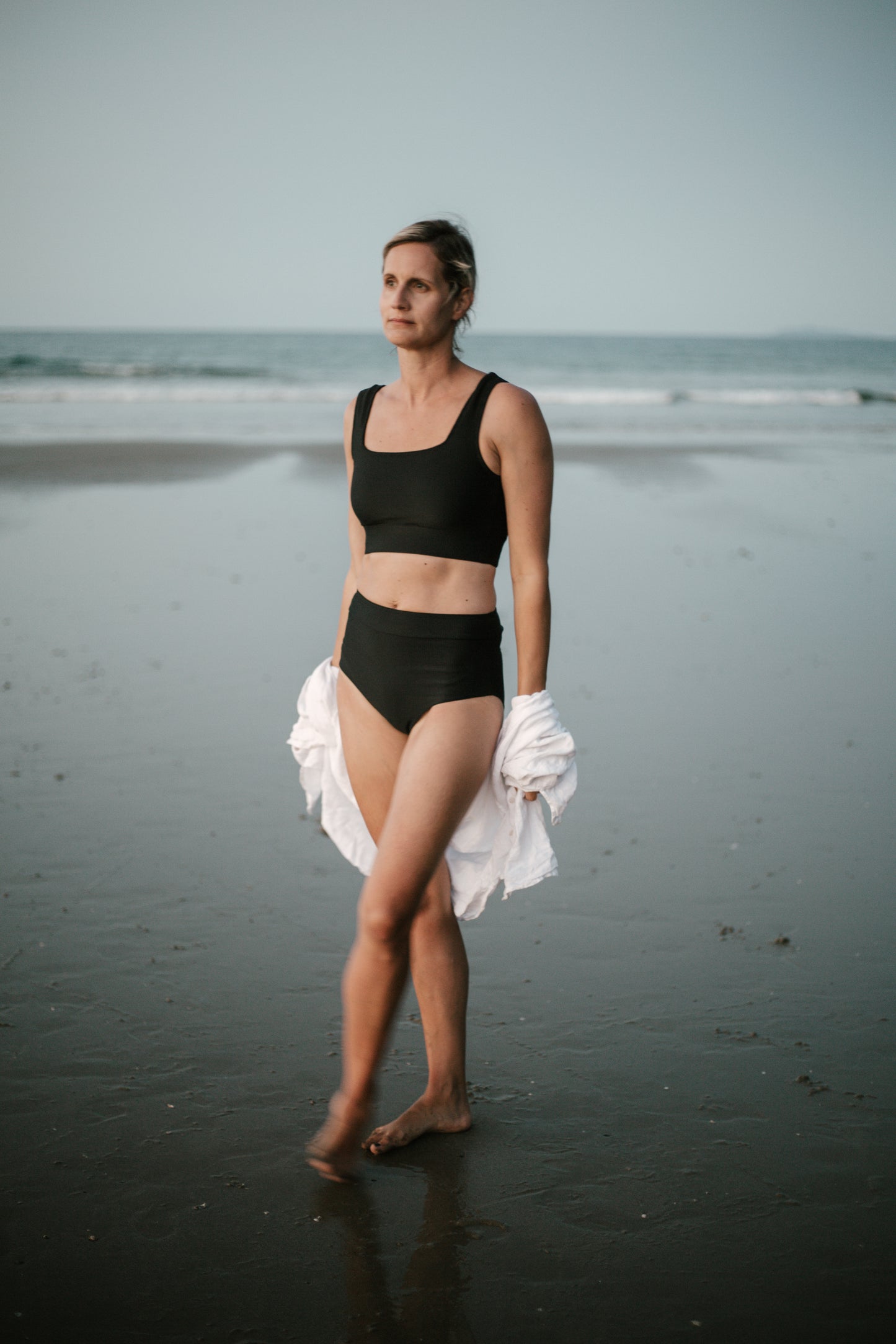 Lola High Waist Bikini Bottoms Black