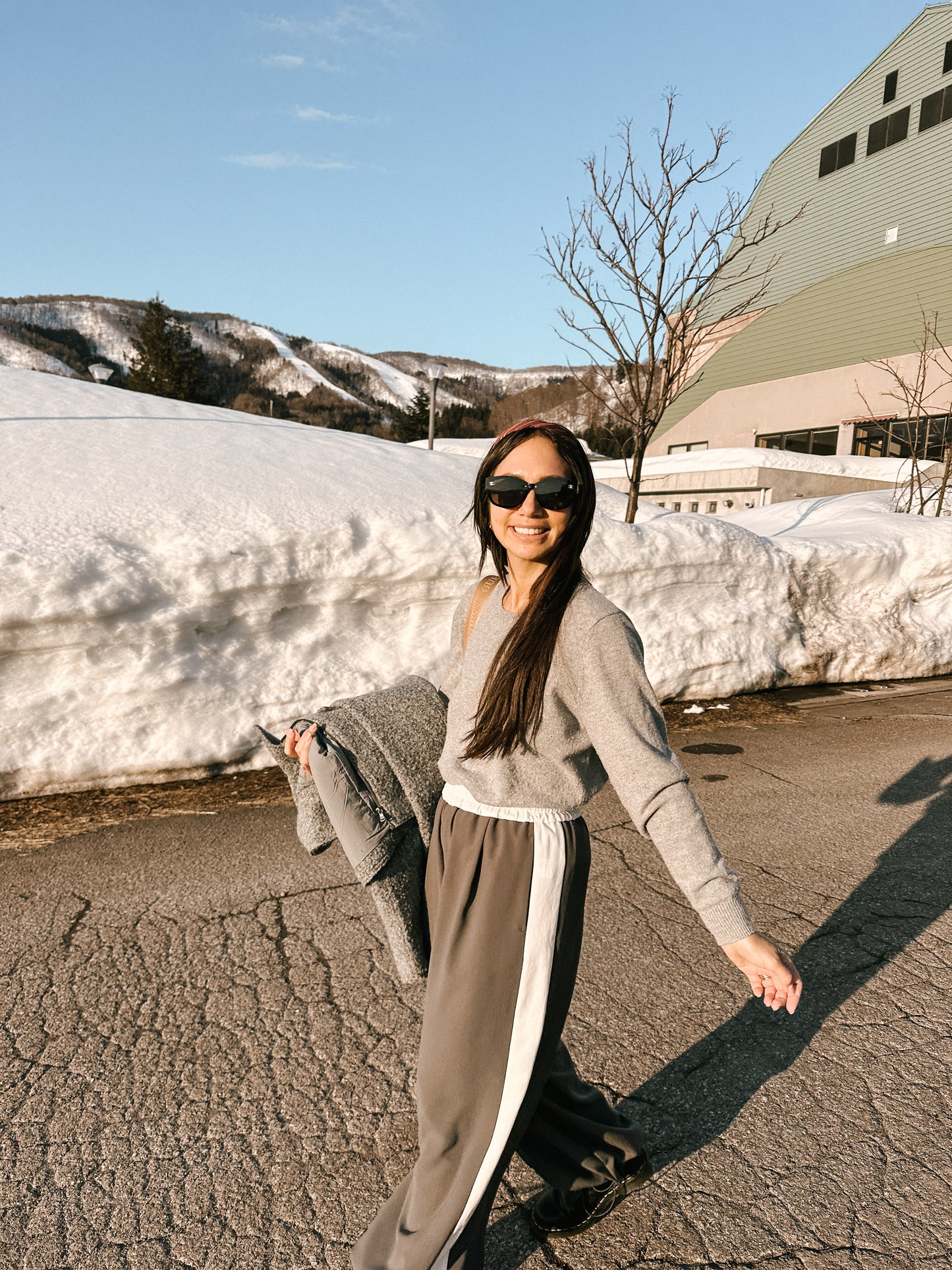 Marle Grey Pure Merino Crew Neck Jumper