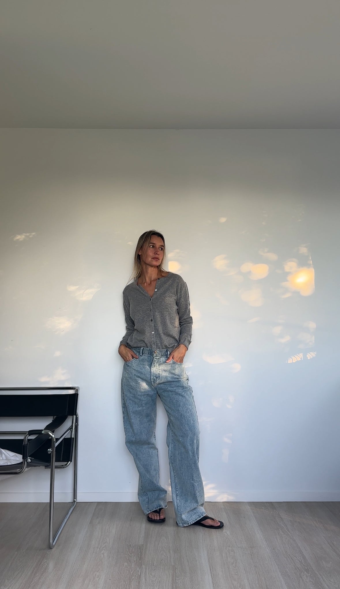 MOM Jeans Stonewashed