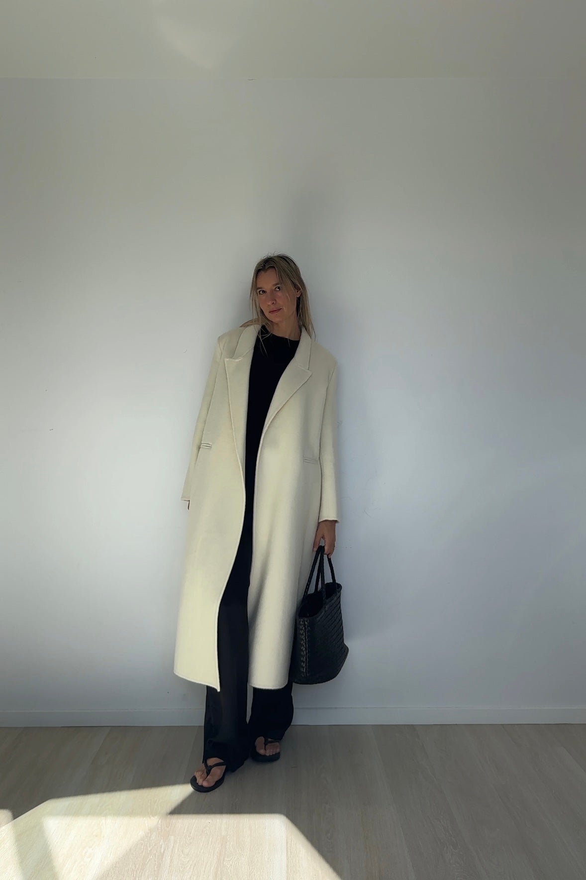 Pure Wool Full Length Coat