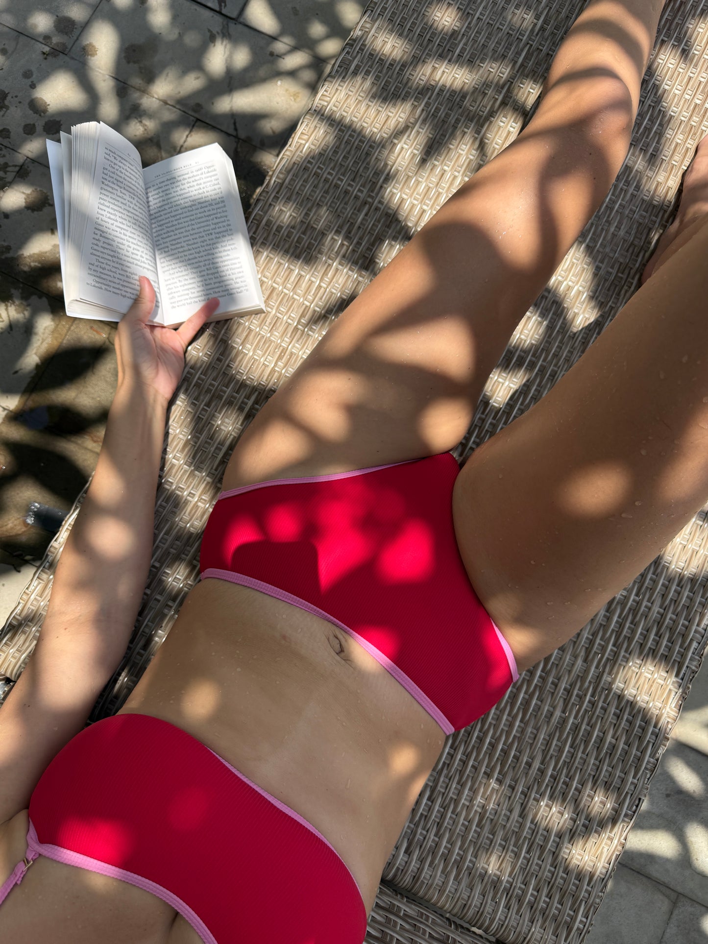 Zante Reversible Mid Waist Bikini Bottoms