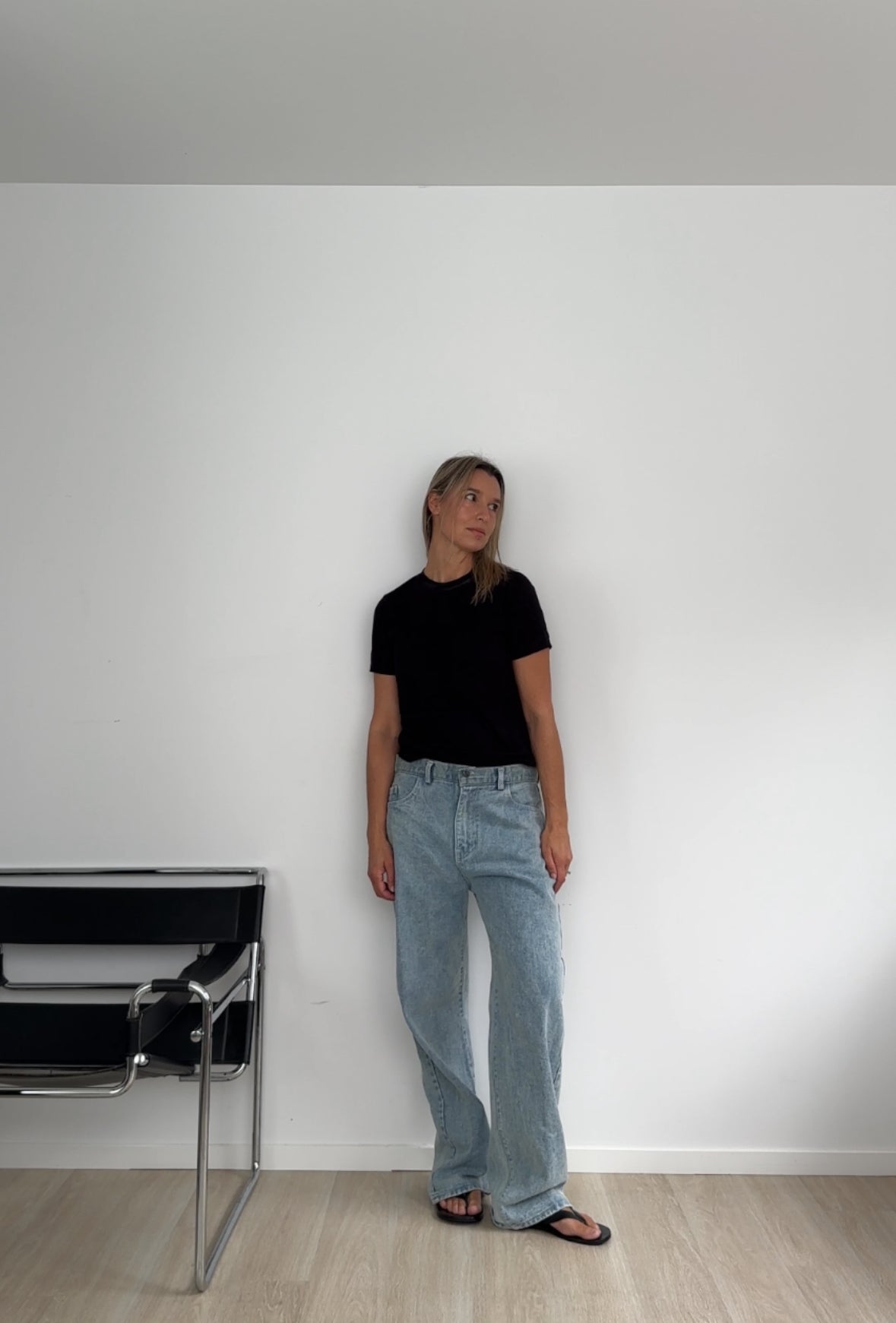 MOM Jeans Stonewashed