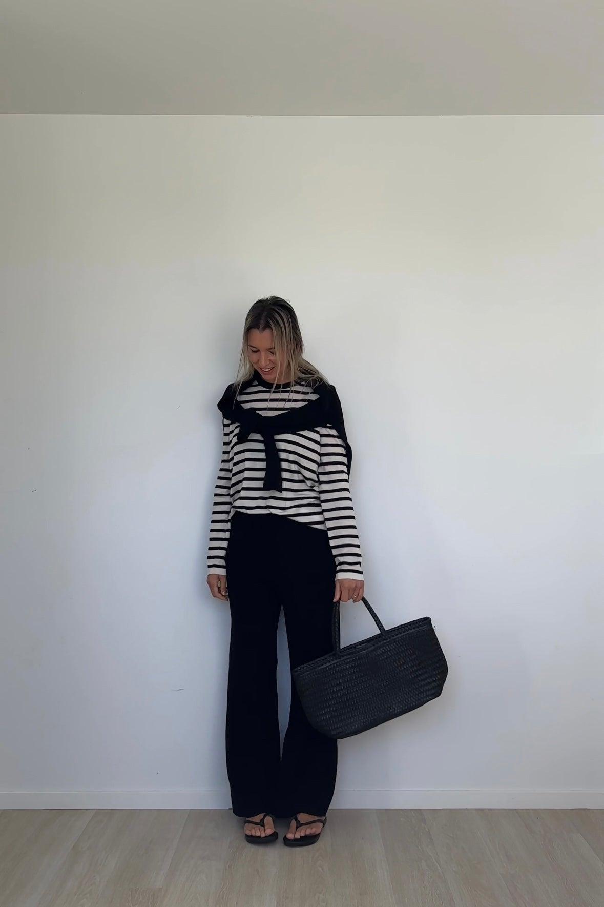 Pure Merino Lounge Pants Black