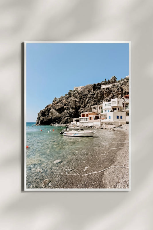 Locals Beach Art Print