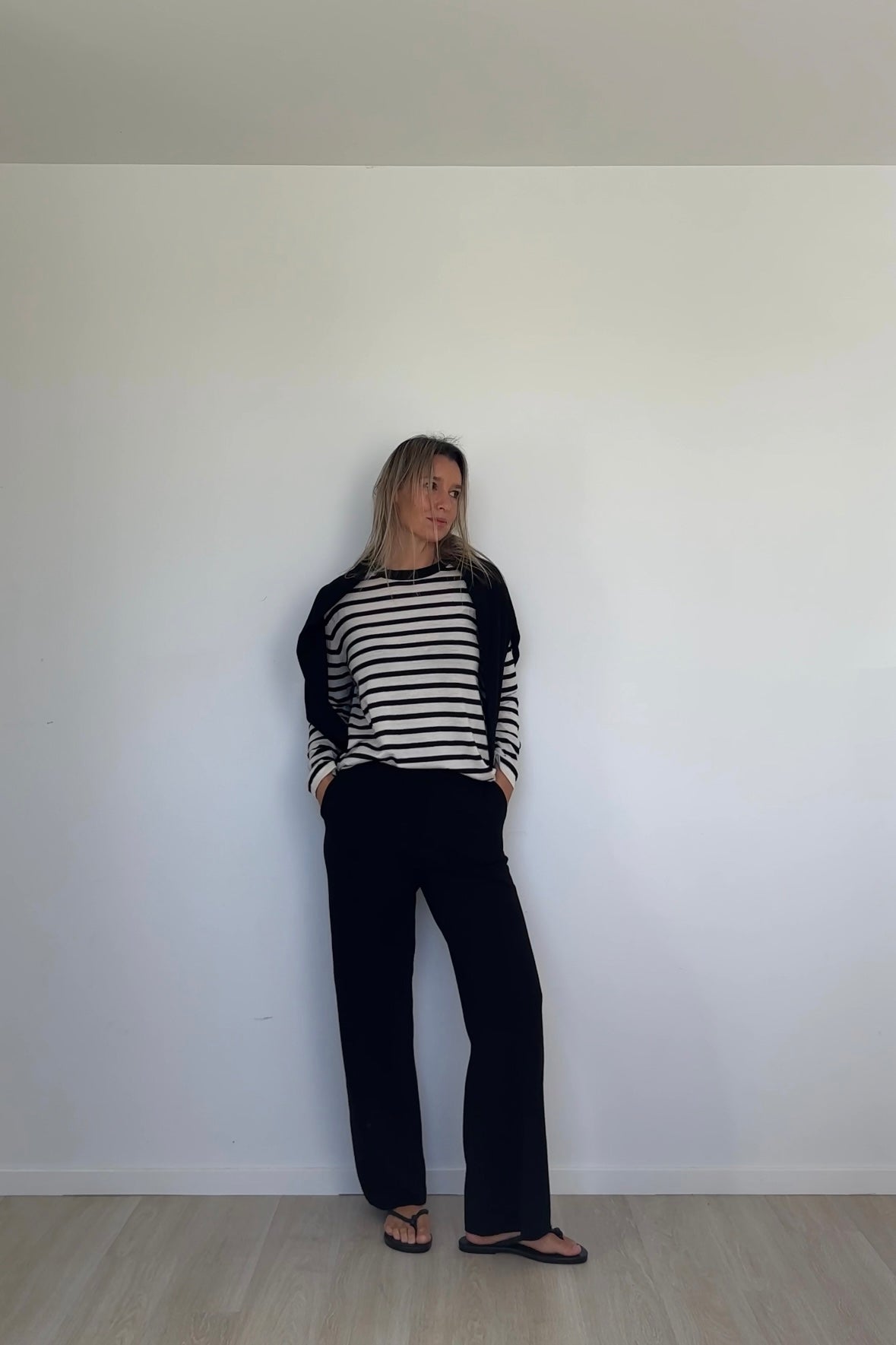 Pure Merino Lounge Pants Black