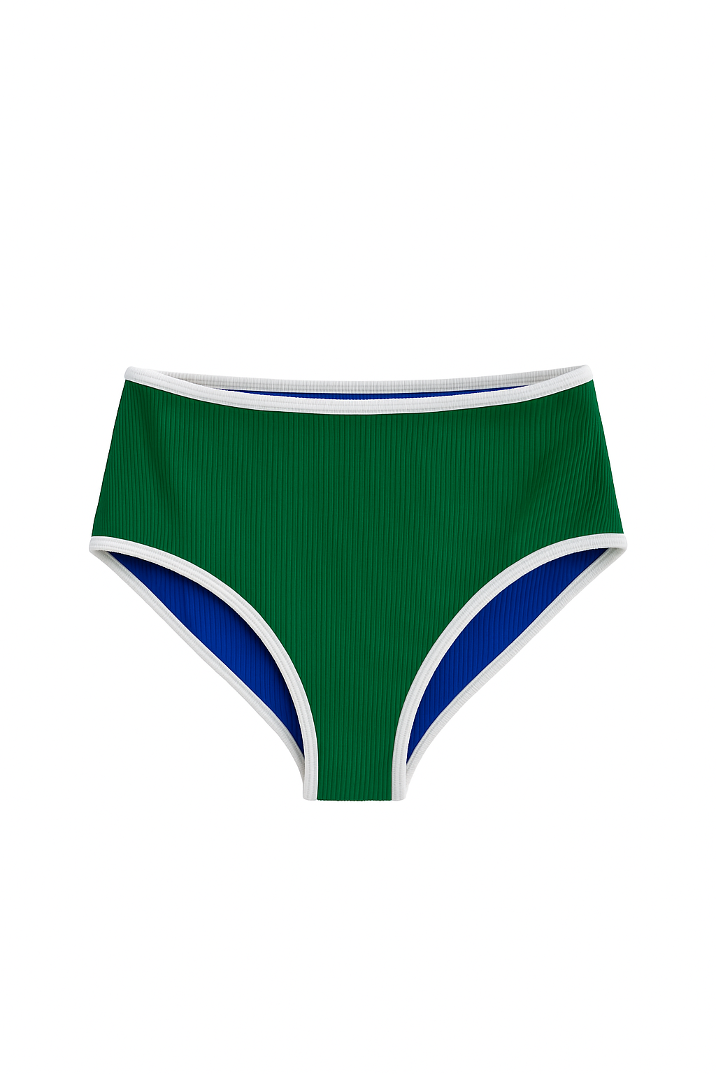Aegean Reversible High Waist Bikini Bottoms