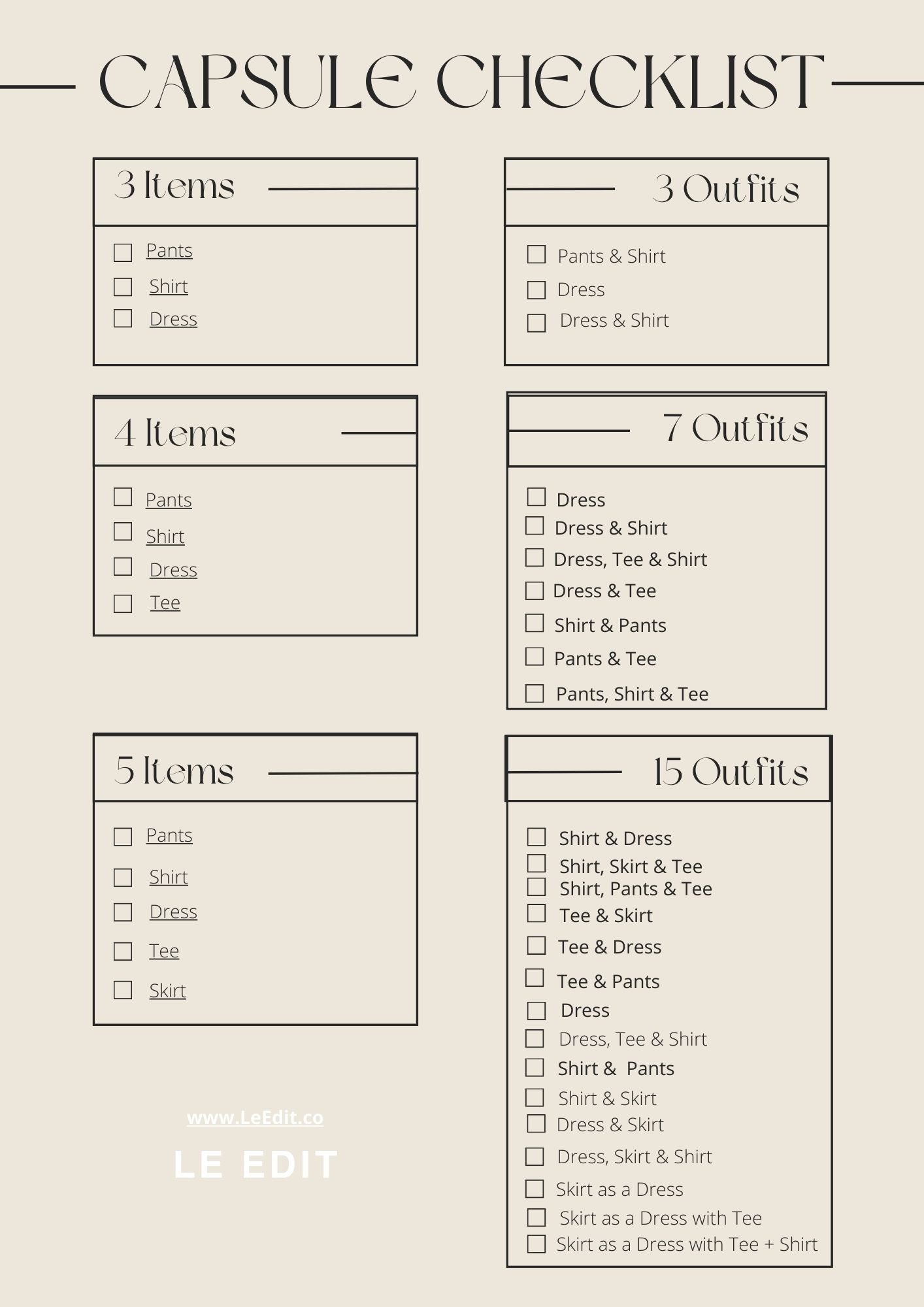 Capsule One