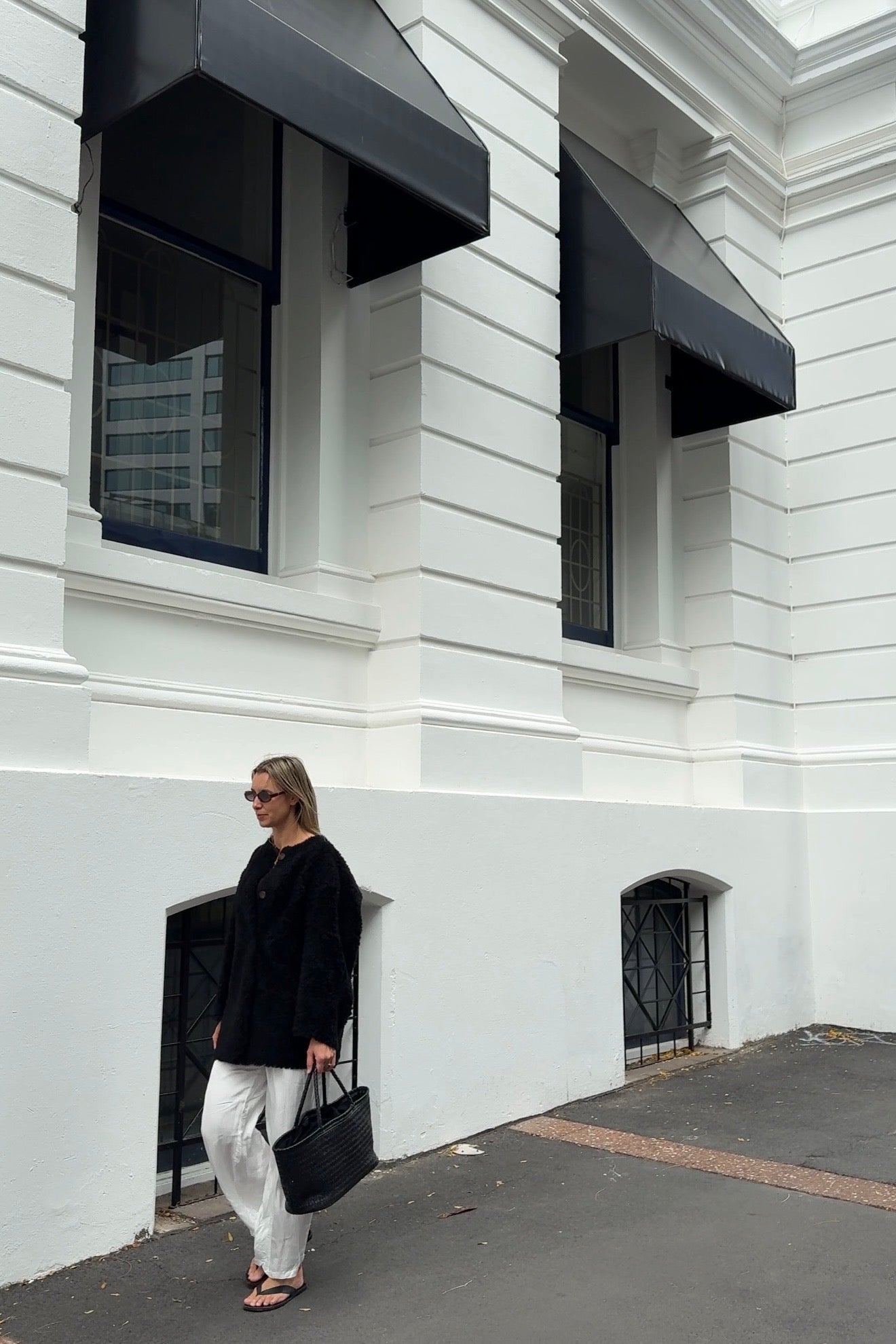 Teddy Wool Coat Black