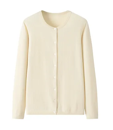 Coconut Organic Cotton Cashmere Cardigan