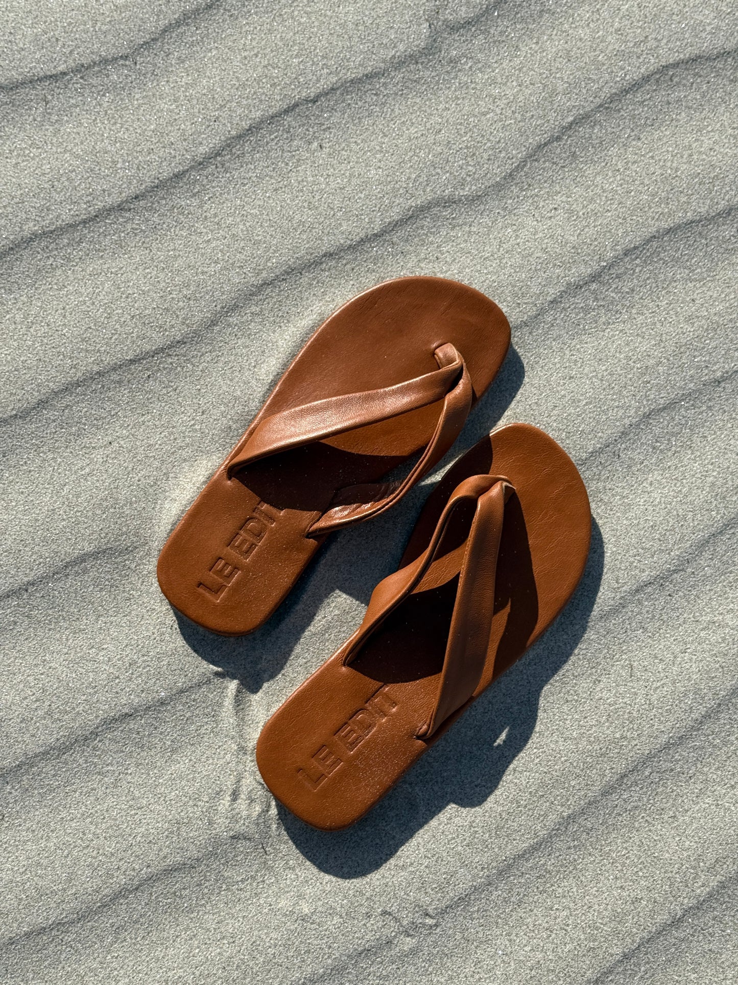 Classic Leather Sandals Tan
