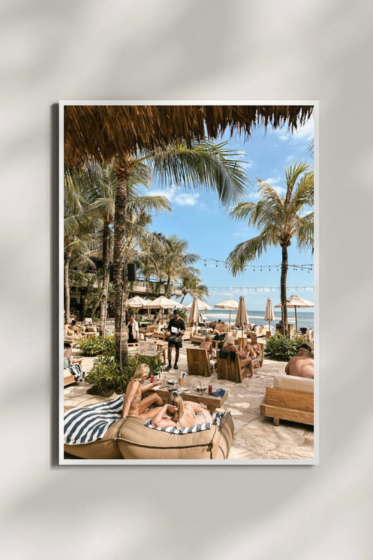 Canggu Chill Art Print