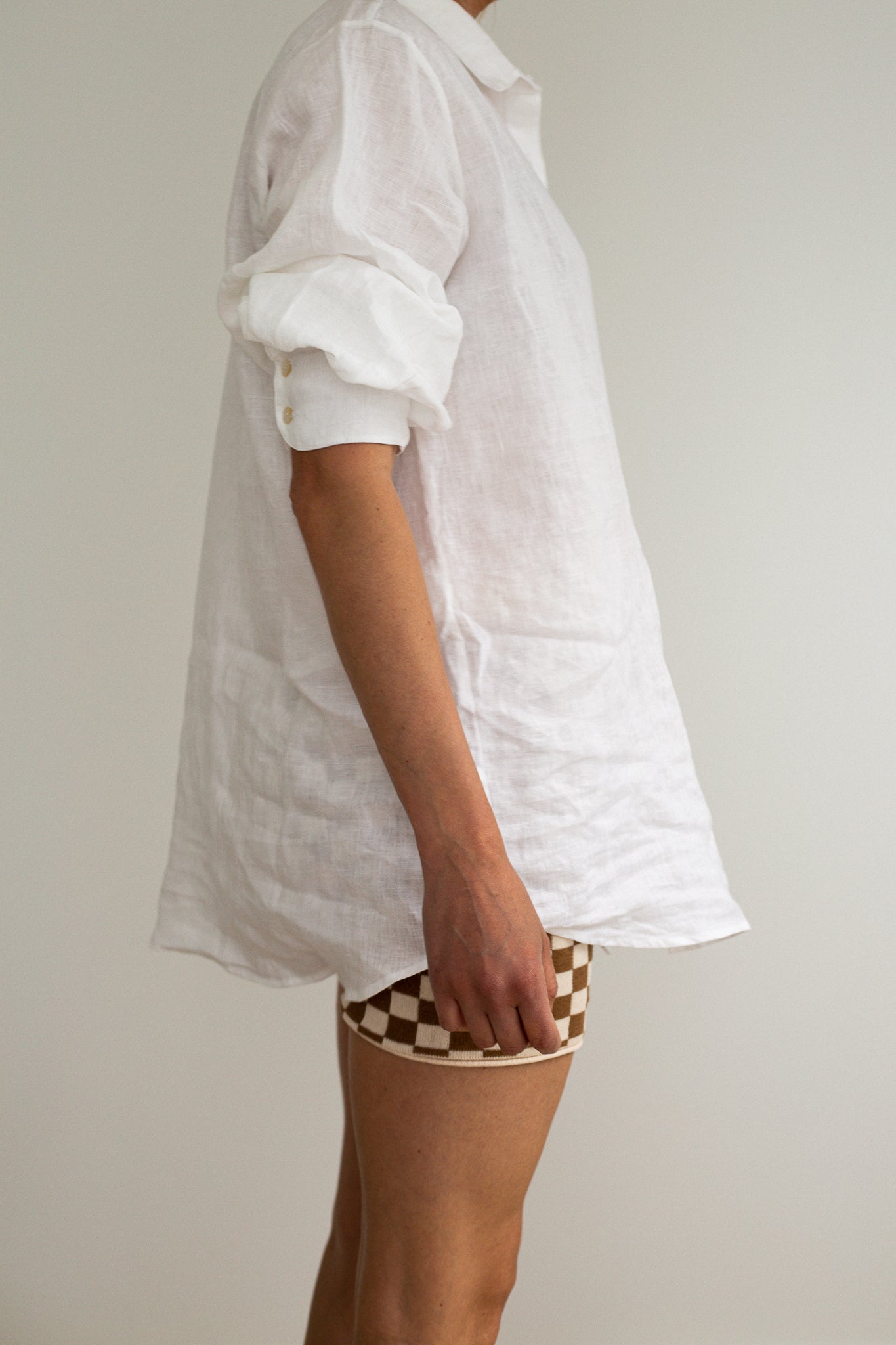 White Linen Shirt