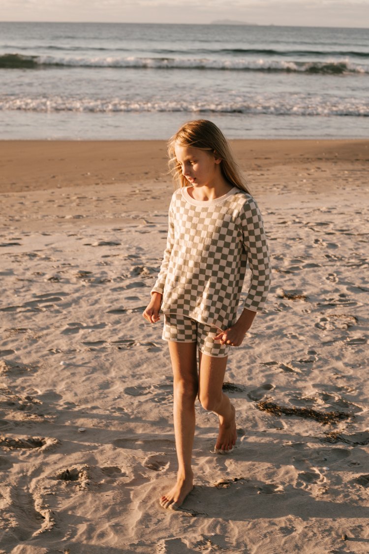 Mini Kanuka Knitted Shorts