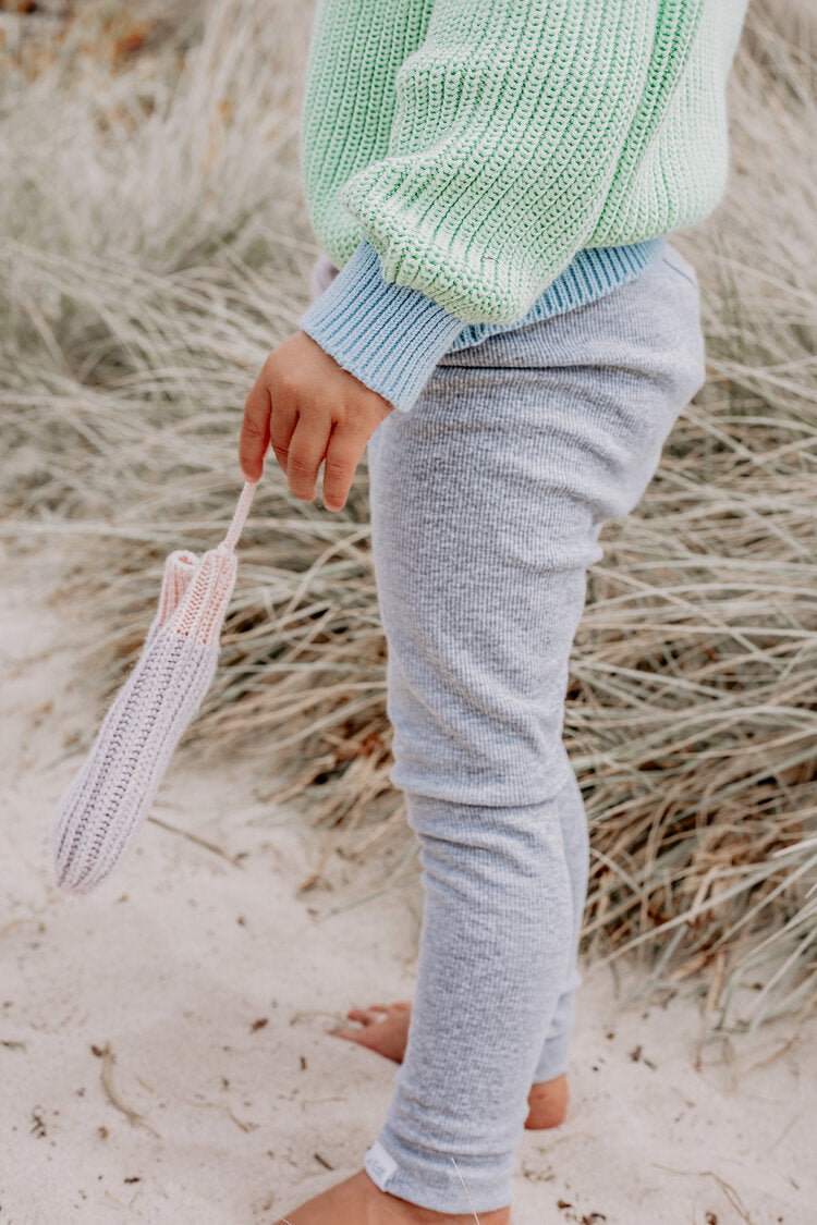 Candy Haze Knitted Mittens