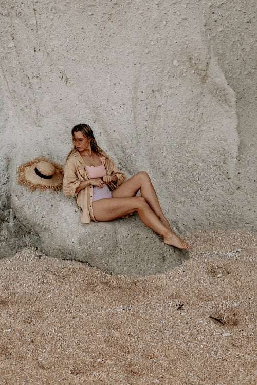 Seashell Reversible Bikini Top