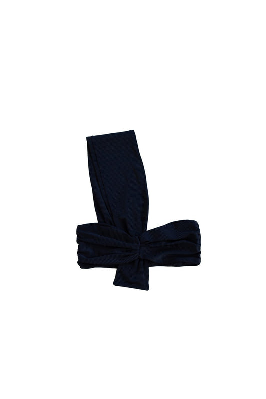 Grecian Bikini Top Black No Cups