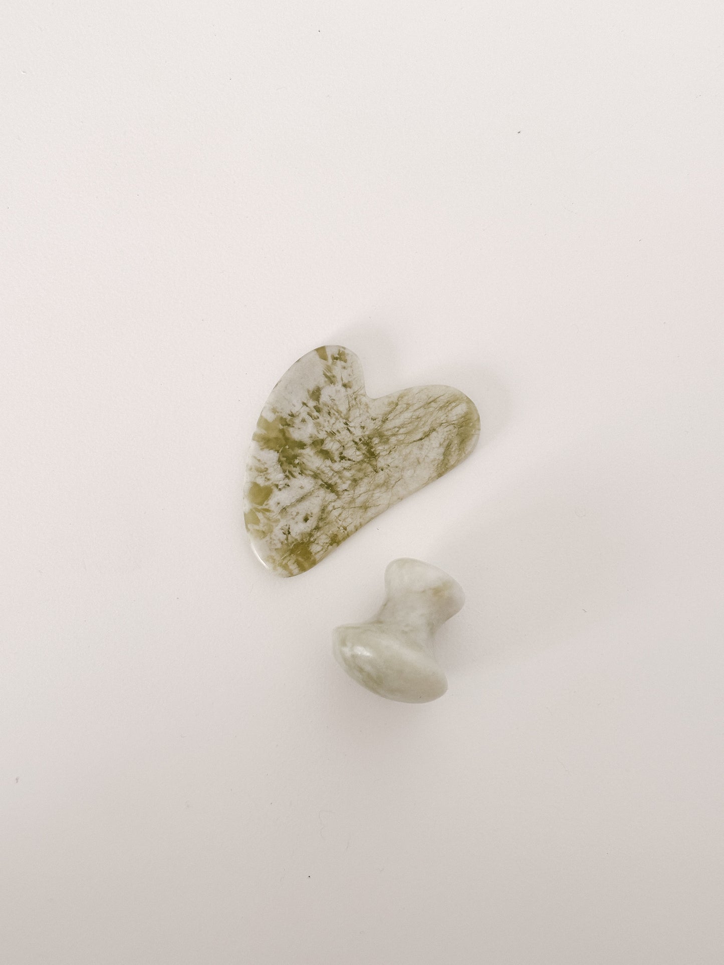 Gua Sha Jade Heart