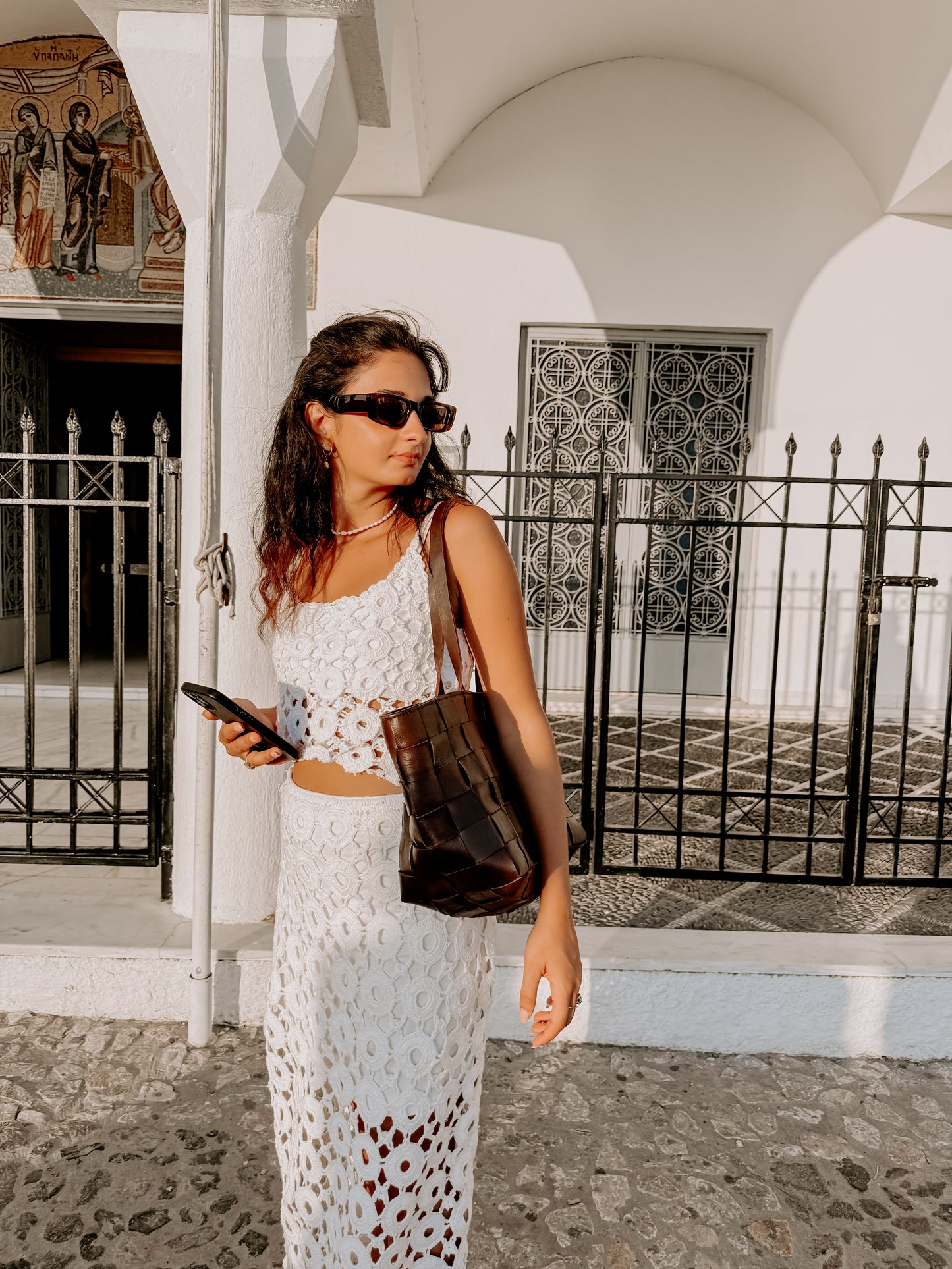 Kiklos Crochet Skirt