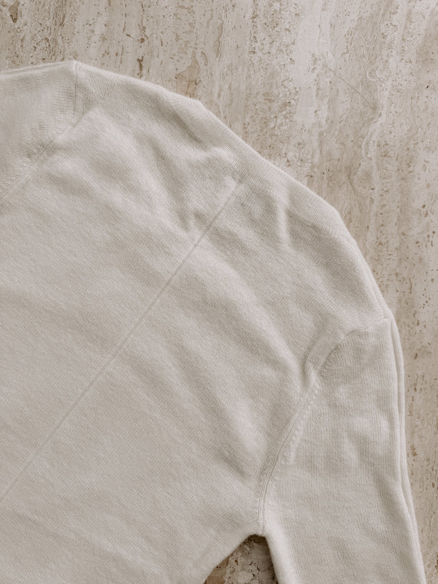 Pure Merino Slim Fit Knit Vanille