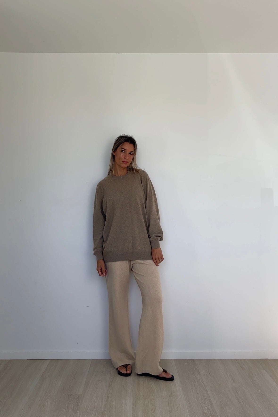 Pure Cashmere Lounge Pants Vanille