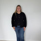 Black Pure Merino Cardigan