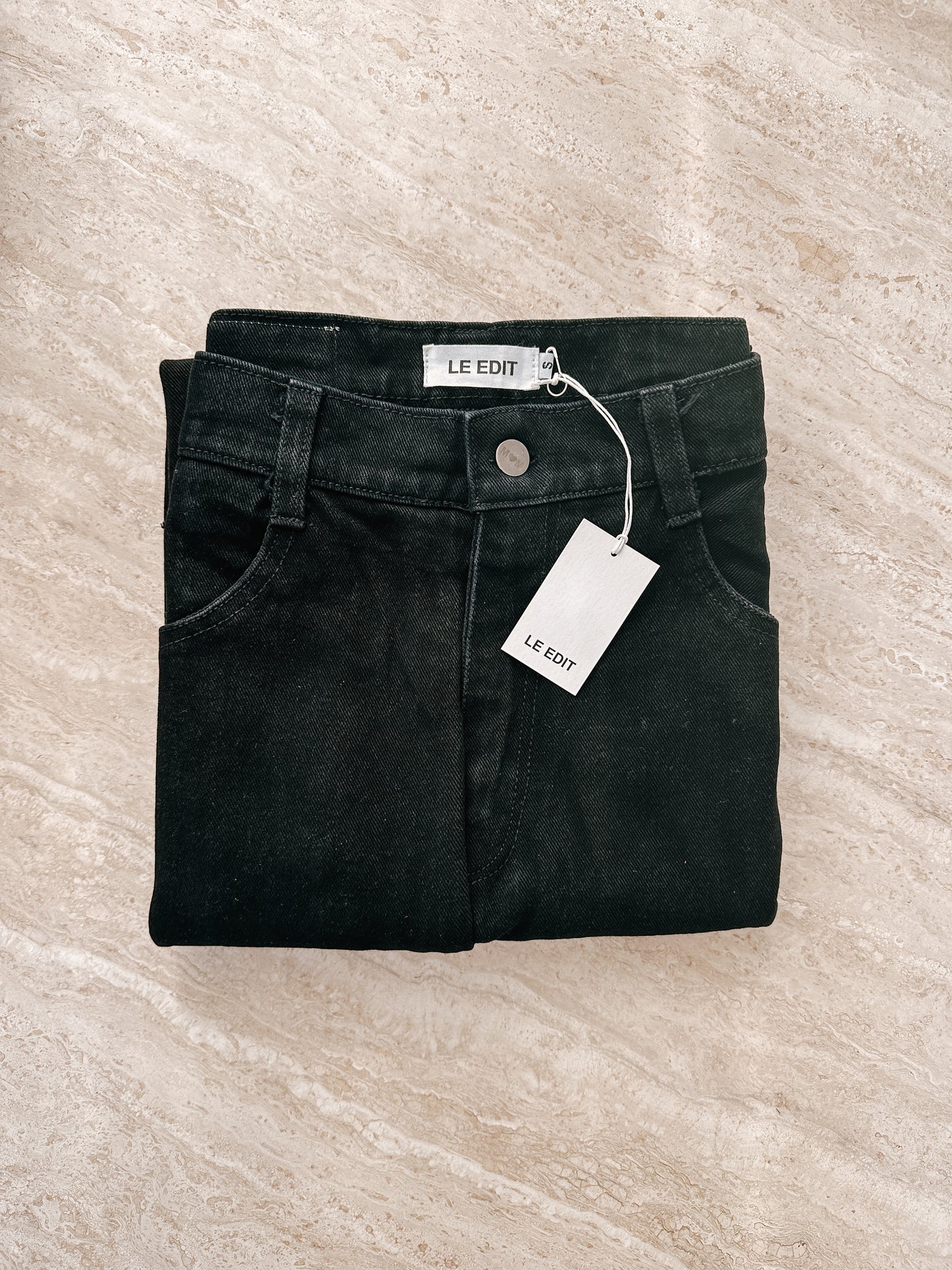 MOM Jean Shorts 2.0 Black
