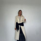 Black Pure Cashmere Tassel Scarf