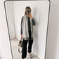 Marle Grey Pure Cashmere Scarf