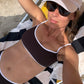Thalia Reversible Bikini Top Espresso