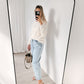 Coconut Cotton Cashmere Cardigan