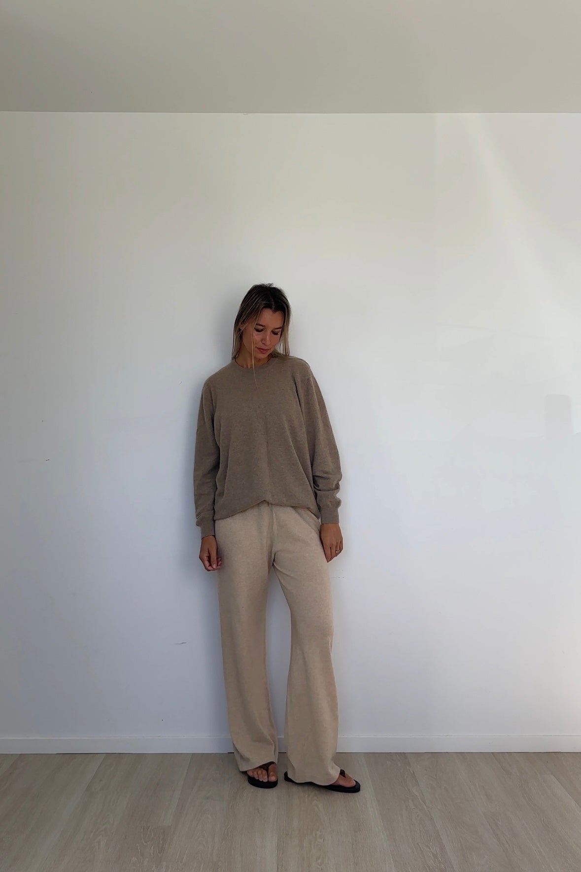 Pure Cashmere Lounge Pants Vanille