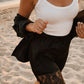 Pure Silk Shirt Black