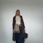 Oatmeal Pure Cashmere Tassel Scarf