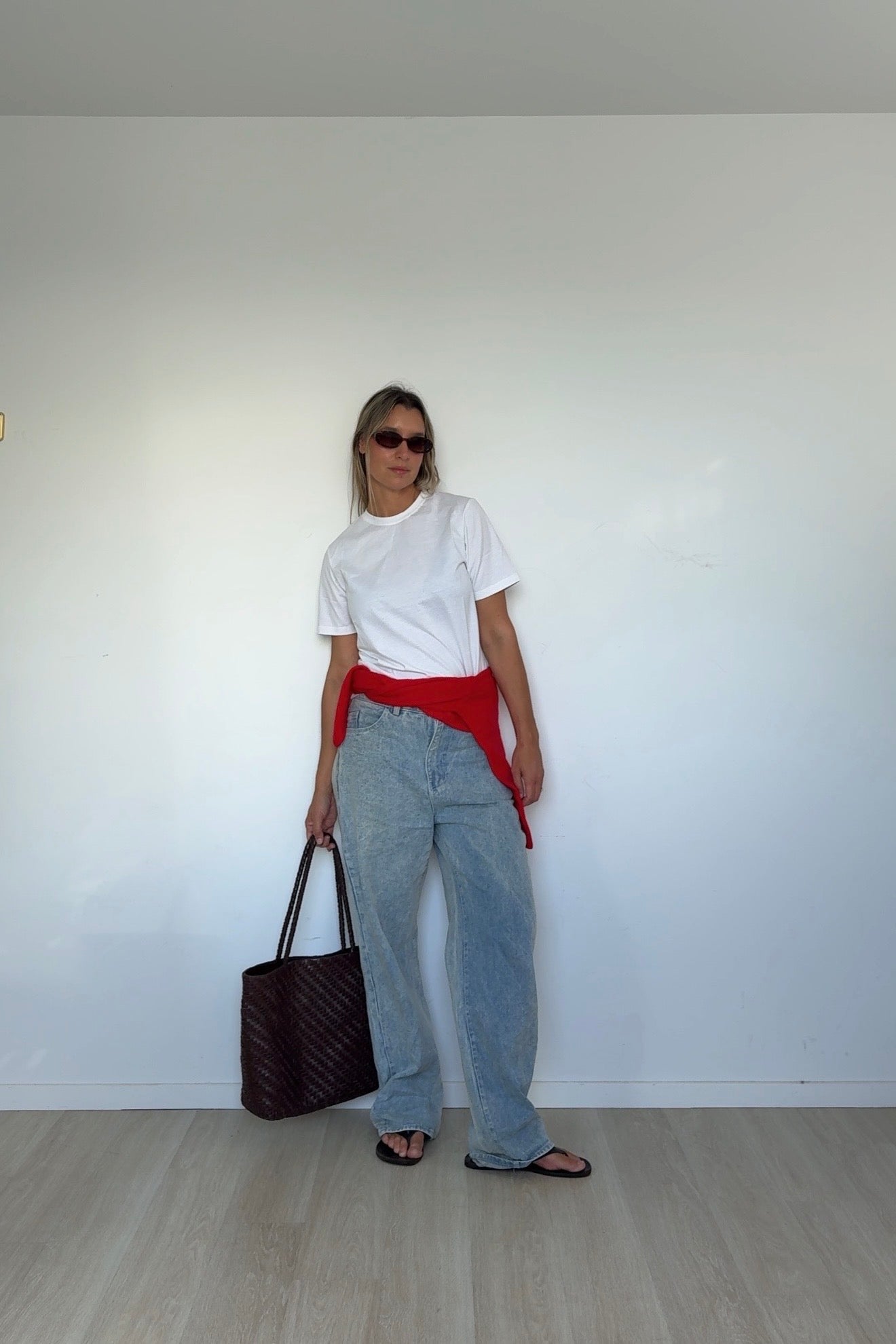 Pure Cashmere Cardigan Cherry Red