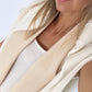 Pure Cashmere Ribbed Tank Coconut
