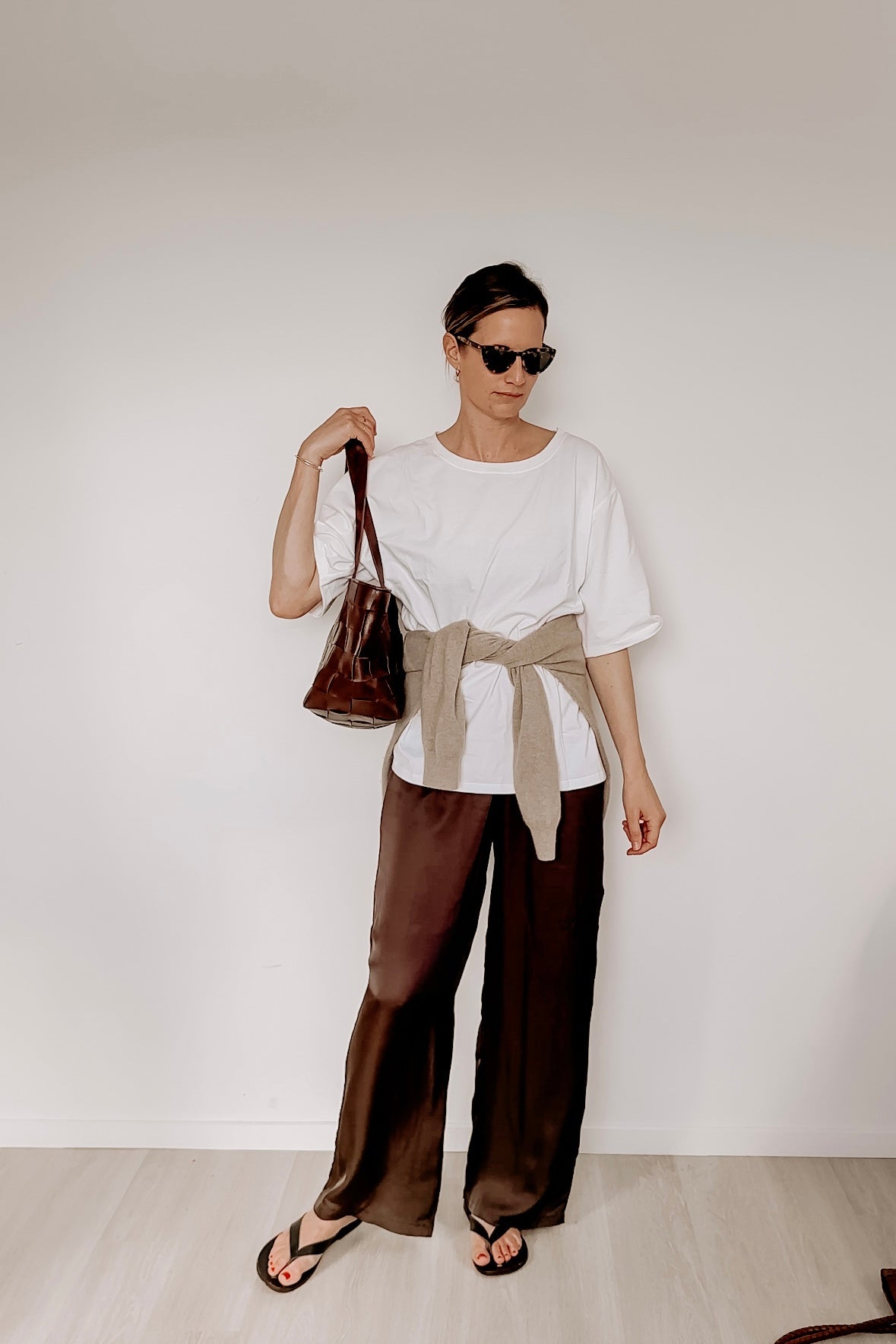 Eco Silk Pants Cacao