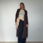 Crème Pure Cashmere Tassel Scarf