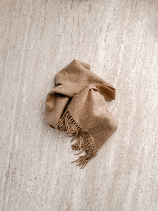 Cocoa Pure Cashmere Scarf