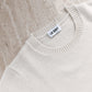 Coconut Pure Merino Crew Neck Jumper
