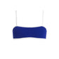 Blue/Green Contrast Reversible Bikini Top