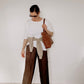Eco Silk Pants Cacao