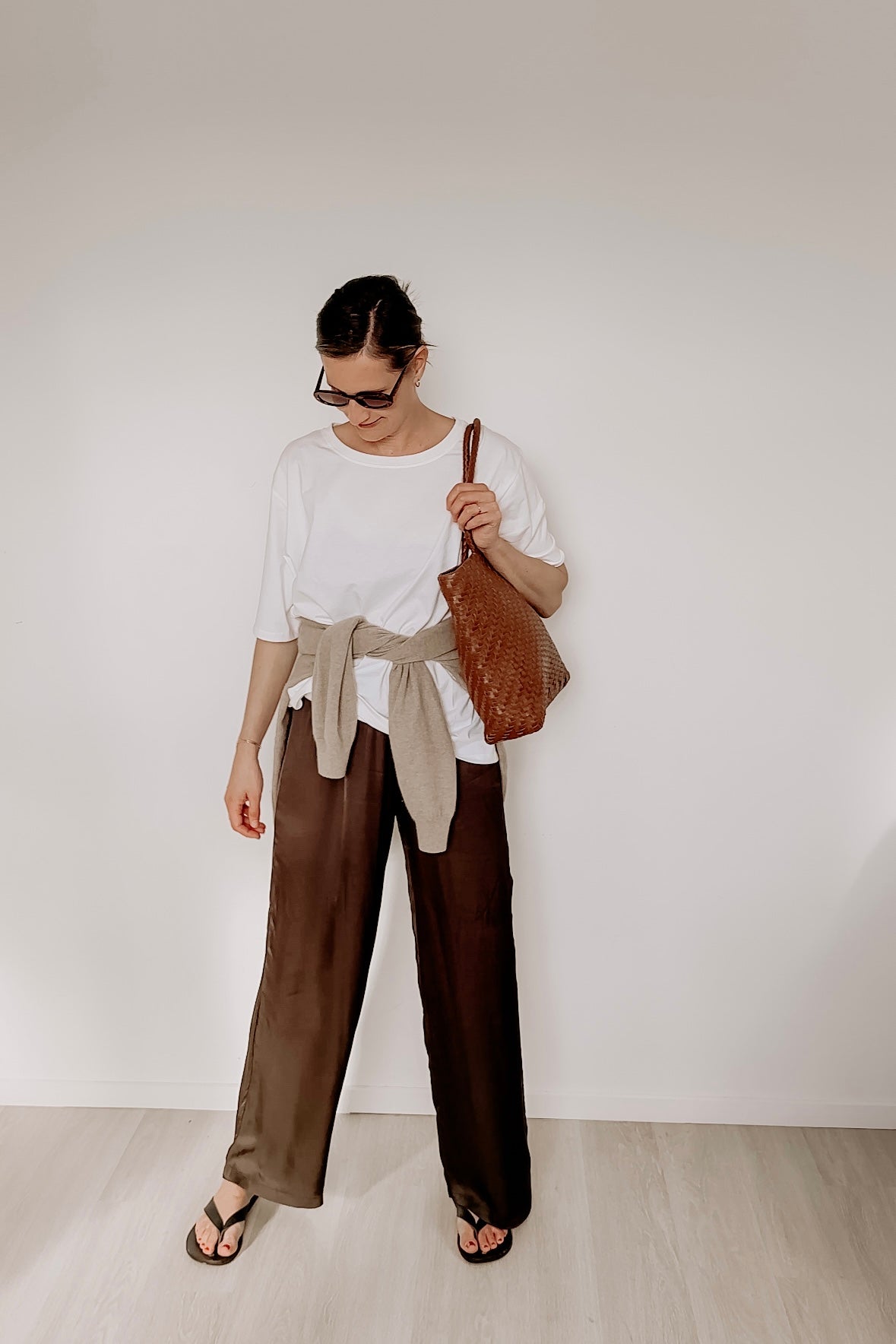 Eco Silk Pants Cacao