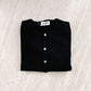 Black Pure Merino Cardigan