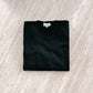 Black Pure Merino Crew Neck Jumper