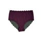 Scallop Reversible High Waist Bikini Bottoms Moorea