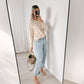 Beige Pure Cashmere Cardigan