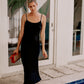 Eco Silk Dress Jett