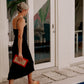 Eco Silk Dress Jett